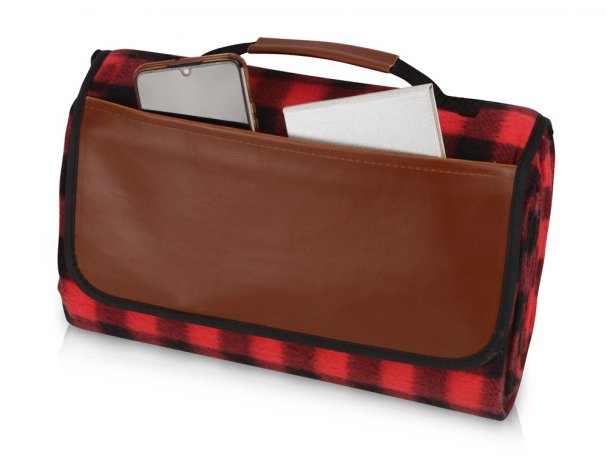 Blanket picnic Recreation, red/black (5-839301)