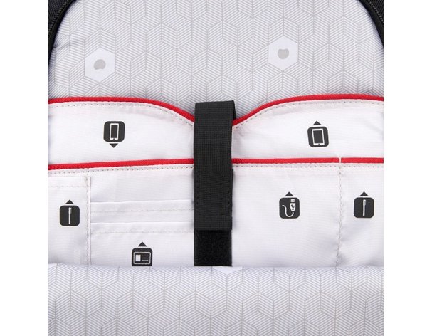 Рюкзак для ноутбука Delsey Parvis Plus, 44x31,5x16 см, черный (00394460300)