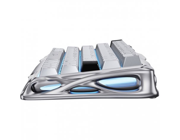Клавиатура GravaStar Mercury V60Pro XTAL SLV RU, серебристый