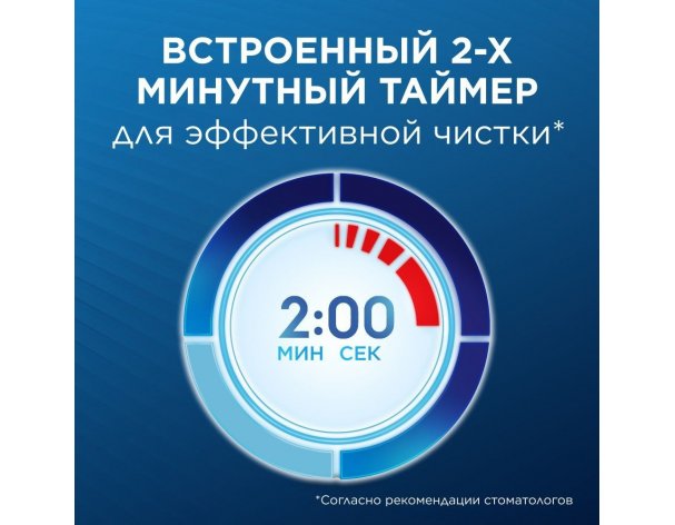 Щетка зубная электрическая Oral-B Pro Series 1, бирюзовая, 1 сменная насадка + Насадки Oral-B CrossAction EB50RB-2, 2 шт