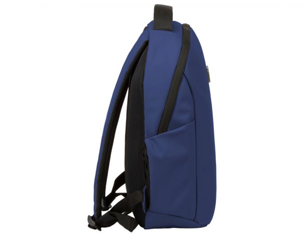 Рюкзак Voyager Sofit для ноутбука из экокожи, 34x14x44 см, синий (935712)