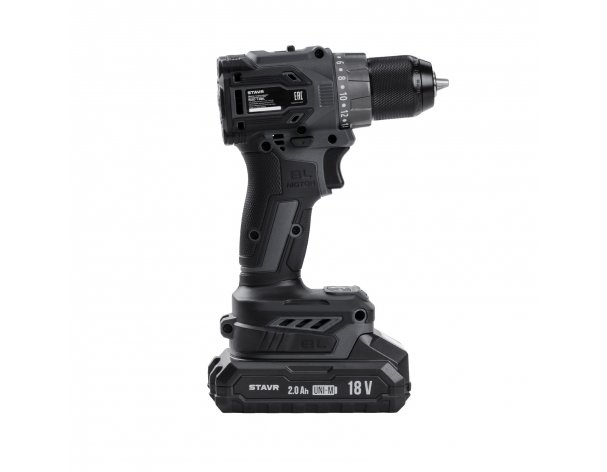 Дрель-шуруповёрт Stavr SDD 18BL-2K (2x2.0Ач, ЗУ, кейс)