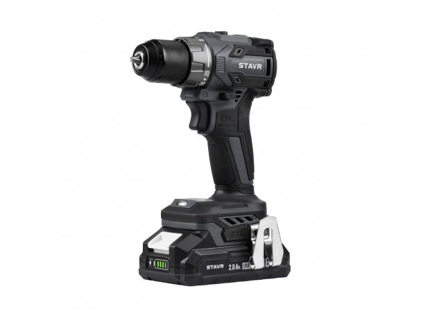 Дрель-шуруповёрт Stavr SDD 18BL-2K (2x2.0Ач, ЗУ, кейс)