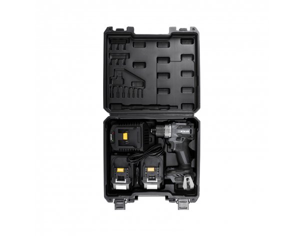 Дрель-шуруповёрт Stavr SDD 18BL-2K (2x2.0Ач, ЗУ, кейс)