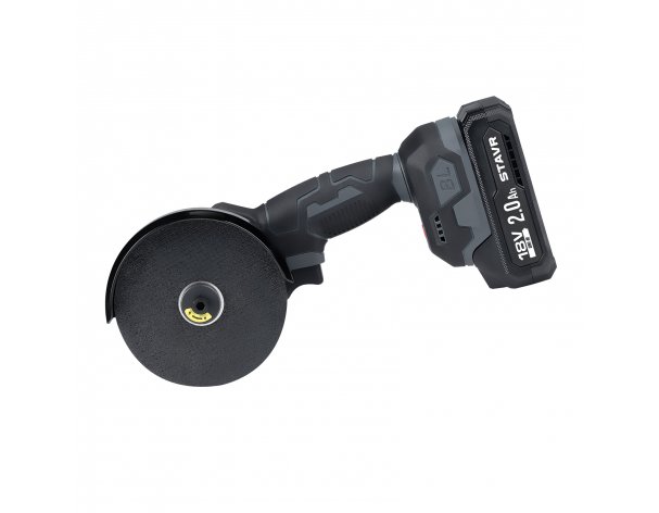 Машина углошлифовальная Stavr SAG 18BL-76V-1 (1х2.0 Ач, ЗУ, коробка)