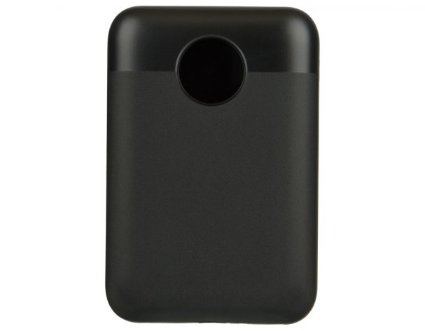 External battery with fast charging Qjet QC/PD CosmIQ, 10000 mAh, Black (696817)