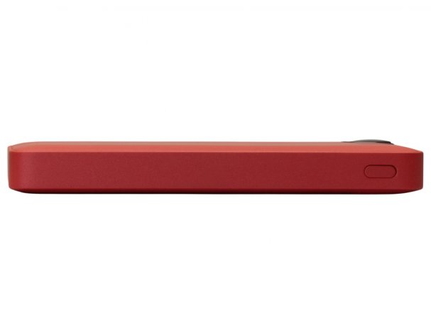 Аккумулятор внешний с дисплеем Evolt Mild, 10 000 mAh, красный (591231)