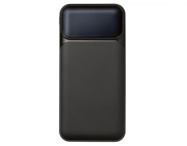 Gift set Lettertone Tesla with an A5 notepad, pen, and 10,000 mAh power bank, black
