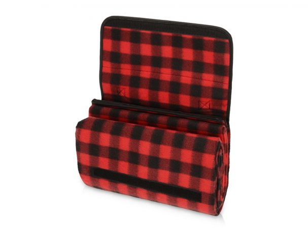 Blanket picnic Recreation, red/black (5-839301)