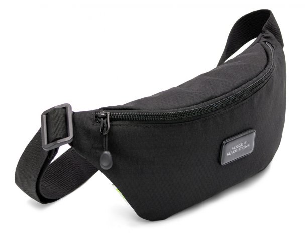 Bag belt universal waterproof Brand Charger Bumble made of recycled plastic, 30x12.5x7 cm, black (833120)