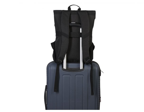 Backpack Voyager Teen for a 15.6" laptop with a side zipper, dark gray (932140)