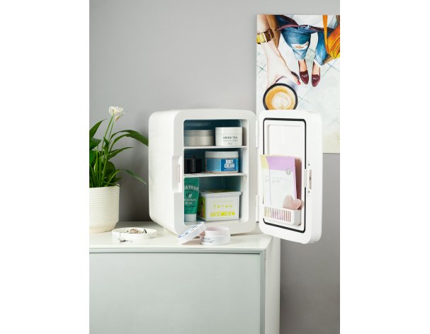 Холодильник для косметики Cool Beauty Box Lux Box, белый, 10 л (LUXBOXWHITE)