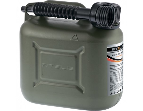 Plastic canister for fuel and lubricants Stels reinforced 10 l 53126