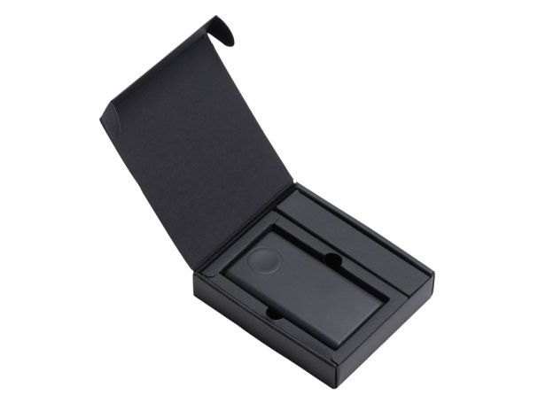 Аккумулятор внешний беспроводной 2-в-1 Qjet функцией зарядки Apple Watch, QC/PD AtomIQ, 10000 мАч, черный (595847)