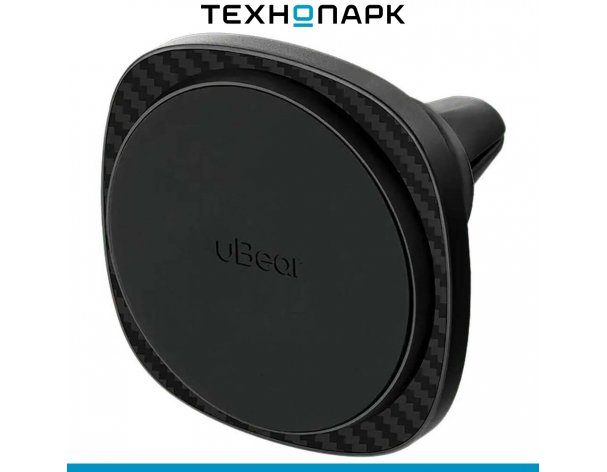 Держатель автомобильный с беспроводной зарядкой uBear Way Magnetic Car mount with Wireless Charging (WL19BL18WY-ADM)