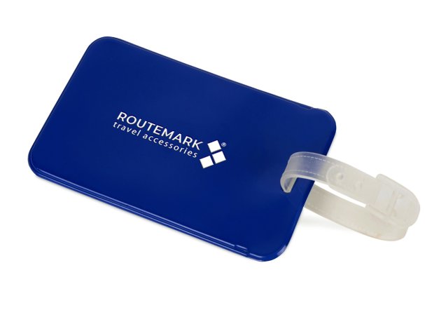 Бирка для багажа Routemark Happy Ways, синий/blue