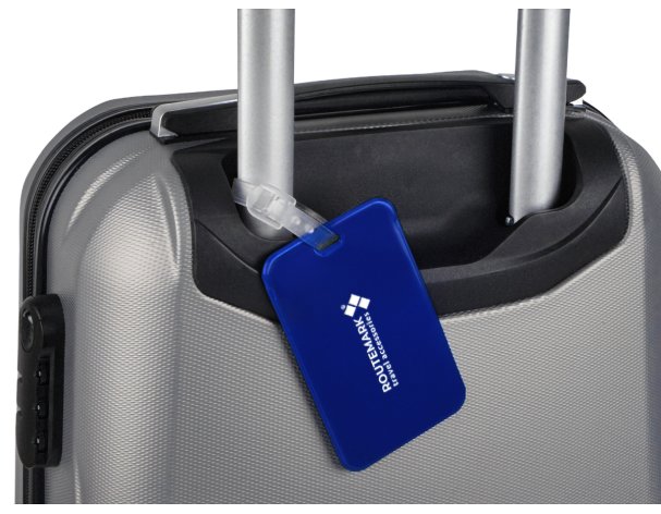 Бирка для багажа Routemark Happy Ways, синий/blue