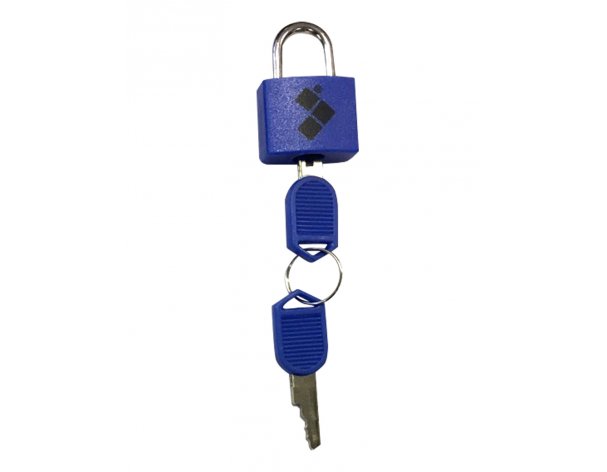 Lock Routemark mini blue