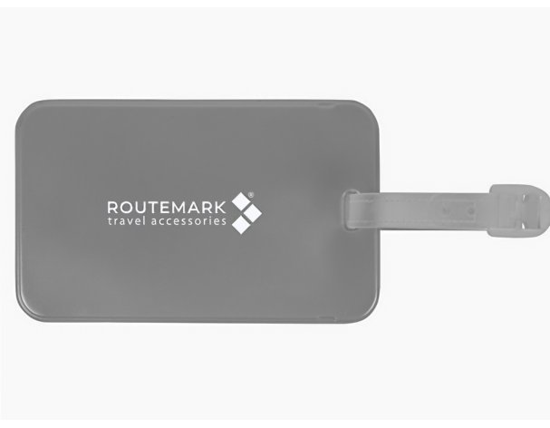 Бирка для багажа Routemark Happy Ways, серый/grey