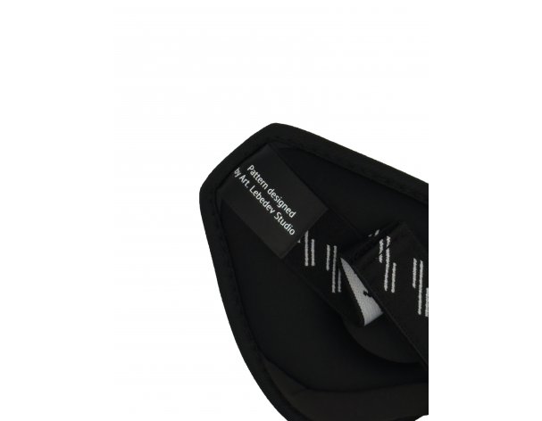 Маска для сна Routemark 3D «Буквы» М