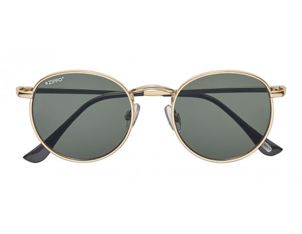 Sunglasses Zippo, unisex, copper frame, gold (OB130-05)