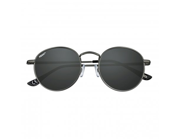 Sunglasses Zippo, unisex, copper frames, black (OB130-33)
