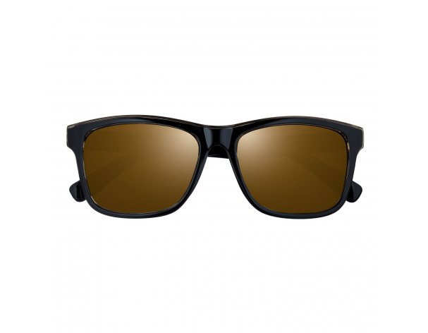 Sunglasses Zippo, unisex, polycarbonate frames, black transparent (OB201-10)