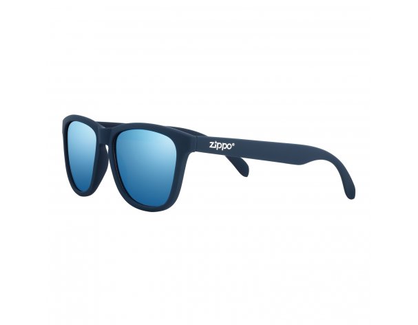 Очки солнцезащитные Zippo, унисекс, оправа из поликарбоната, синие (OB202-10)