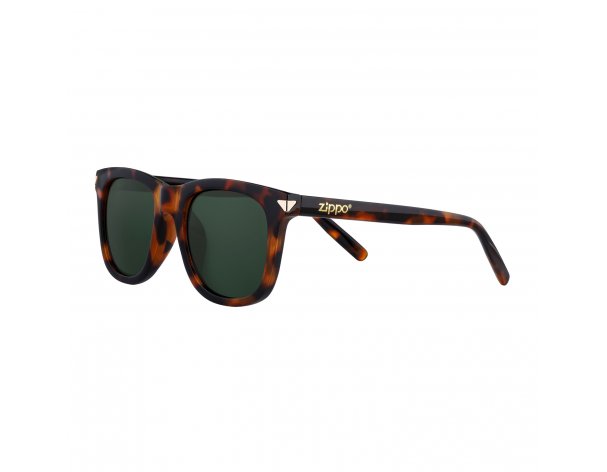 Sunglasses Zippo, unisex, polycarbonate frames, brown (OB203-3)