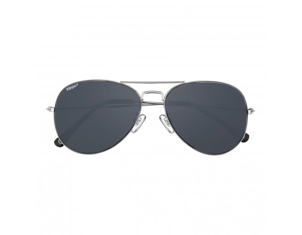 Sunglasses Zippo, unisex, copper frames, silver (OB36-31)