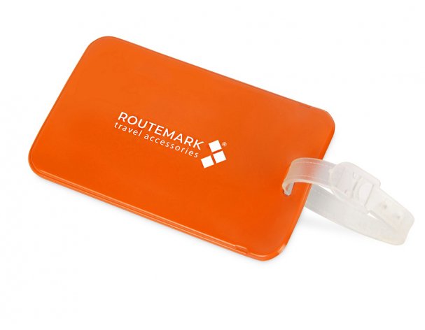 Бирка для багажа Routemark Happy Ways orange