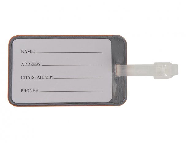 Бирка для багажа Routemark Happy Ways orange