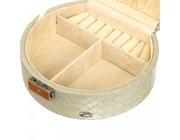 Jewelry box Jardin D'Ete, pistachio, 16.8x15x7 cm (P6297)