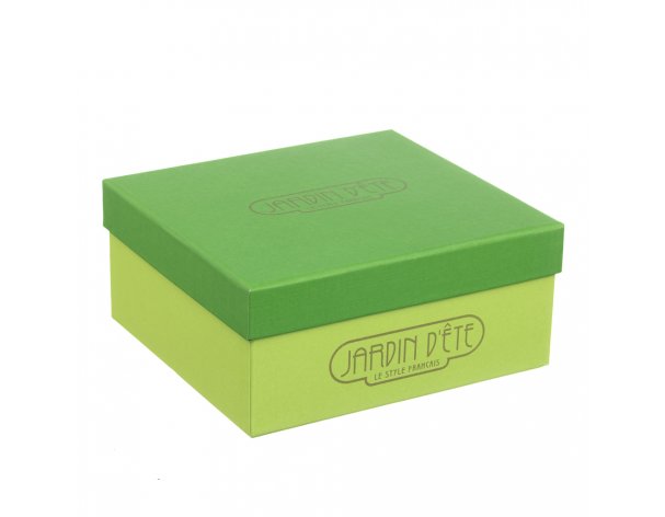 Jewelry box Jardin D'Ete, pistachio, 16.8x15x7 cm (P6297)