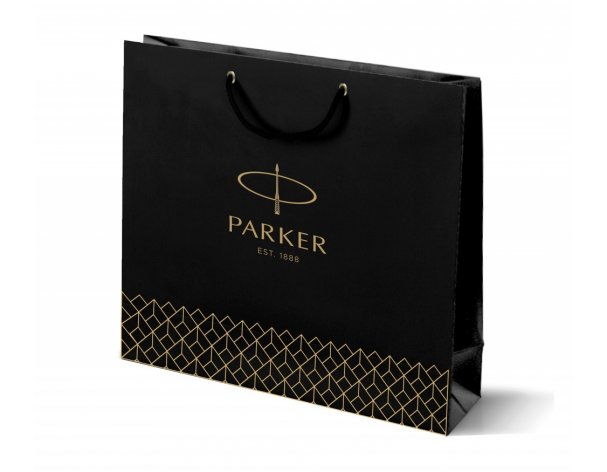 Gift set: ballpoint pen Parker Jotter XL SE20 Monochrome and an undated diary, black cut, black