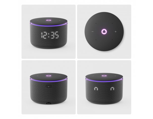Smart speaker Yandex Station Mini 3 Pro, Zigbee, YNDX-00059BLK (black)