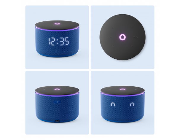 Колонка умная Яндекс Станция Мини 3 Про, Zigbee, модель YNDX-00059BLU (синий)