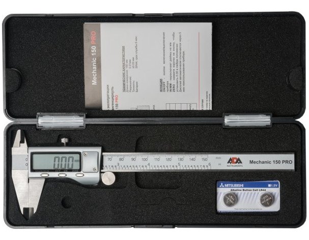 Штангенциркуль электронный ADA Mechanic 150 Pro А00380