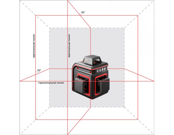 Уровень лазерный ADA Cube 3-360 Basic Edition А00559