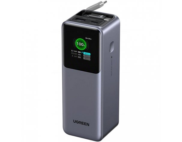 Аккумулятор внешний Ugreen PB726 20000 мАч (CCC) серый космос (95670B)