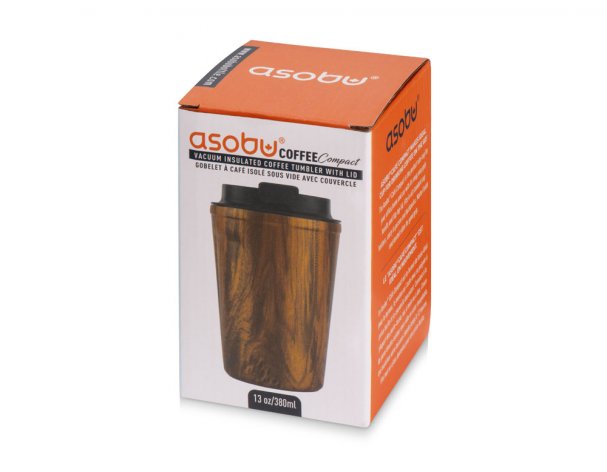 Thermal mug Asobu Cafe Compact 380 ml wood RA-288568