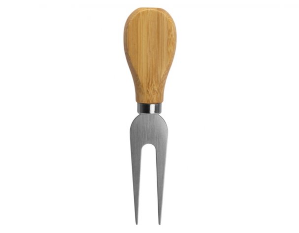 Набор для сыра из сланцевой доски и ножей Bamboo collection Taleggio, светло-коричневый (822108)