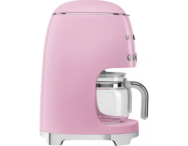 Кофеварка капельная Smeg DCF02PKEU розовая