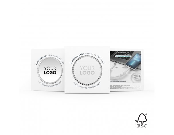 Cable Vonmahlen allroundo eco 6 in 1 with fast charging, 90 cm (ALE00012)