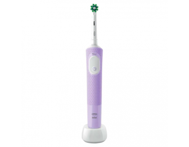 Electric toothbrush Oral-B Vitality Pro D103.413.3 Cross Action Protect X Clean lilac + Women's razor for bikini area Gillette Venus + Satin Care