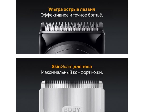 Триммер электрический Braun AIO5520 MS Grey