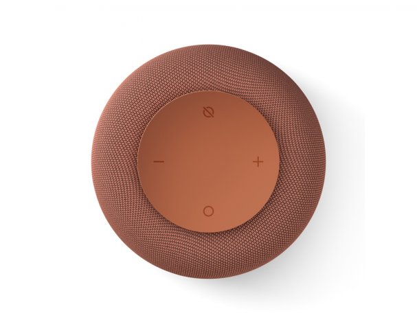 Smart speaker VK Capsule Mini with voice assistant Marusia terracotta