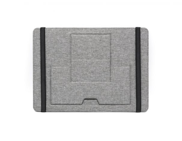 Clipboard Pro Folding Laptop Stand and Accessory Organizer Brand Charger, Gray (833121)