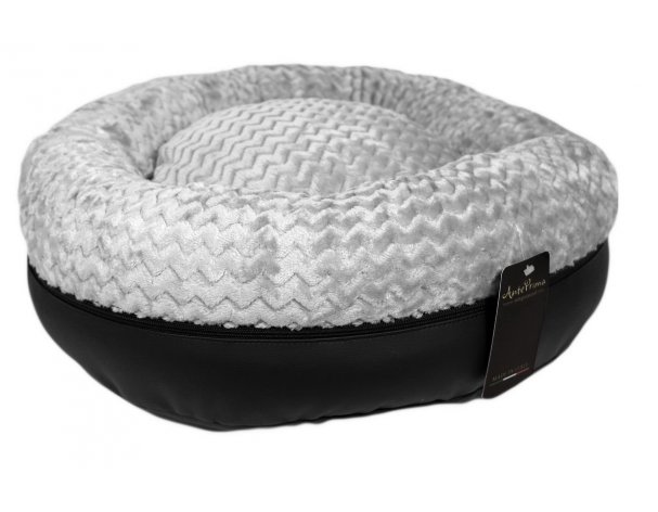 Лежак для животных AntePrima Donut, серый, 55x55x20 см