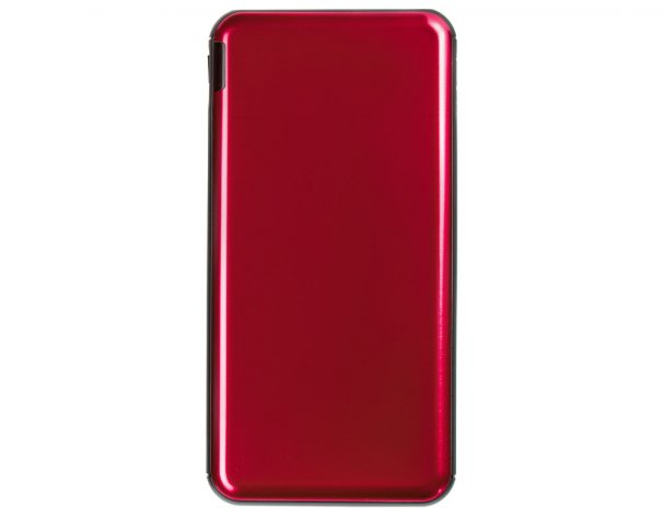 Аккумулятор внешний Evolt Forge v.2, металл, 10000mah, красный (591201)